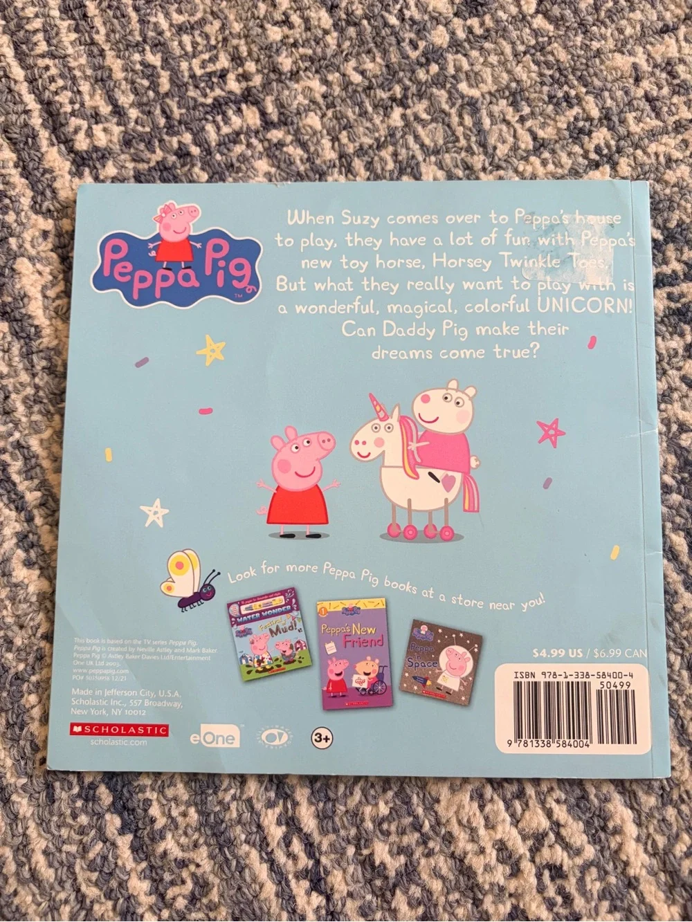 Peppa Pig 3pc Book Bundle- 10 stories!